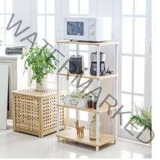 가구레시피 DIY 스마트 진열장 4단, 오크화이트