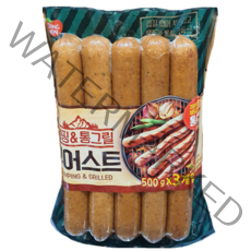 동원 캠핑통그릴부어스트 코스트코 500G X 3, 종이박스포장