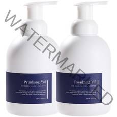 편강율 유아용 아토 버블 워시앤샴푸, 500ml, 2개