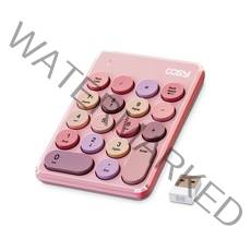 코시 캔디 레트로 무선 숫자 키패드 KP2135WL, 핑크