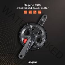 MAGENE P325 충전식 전력계 듀얼 사이드 CRANKSET ULTEGRA R8000 도로 자전거 컴퓨터 사이클링 170/172.5/175MM 블루투스 ANT, Crankset170mm52-36