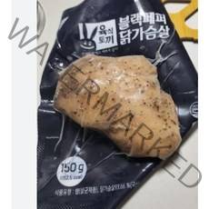 육식토끼 블랙페퍼 닭가슴살 150g x 6개, 육식토끼닭가슴살