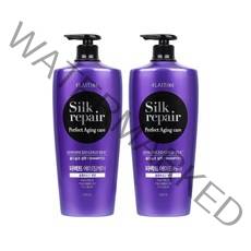 엘라스틴 실크리페어 퍼펙트 에이징 샴푸 1200ml, 2개