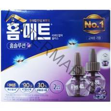 홈매트 홈솔루션 모기 살충제 라벤더 리필 2p, 3개