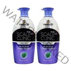 [트윈스몰] 1+1 오가니스트 스칼프 알엑스 클리닉 두피진정 샴푸 750ml(가려운 두피케어)
