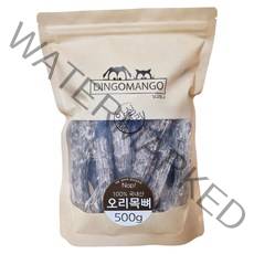 딩고망고 반려견 영양간식, 1개, 오리목뼈