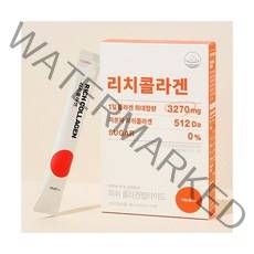 리치콜라겐 1box 2주분! 식약처 기능성 인정 최대함량 3 270mg 콜라겐
