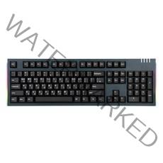 앱코 HACKER 이색사출 PBT 체리 키보드 적축, K660M, 미드나잇그린