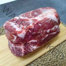 오케이농장 수입산 통목살 목삼겹 목살 원육 대용량 2kg, 통목살 통으로 2kg