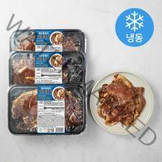 꿀맛나는세상 제주 흑돼지 양념 불고기 (냉동), 450g, 3개