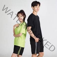 헬스복 세트 헬스장 운동복 남성 여성 짐웨어 단체복 모임티 826-827 set