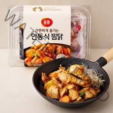 올품 간편하게 즐기는 안동식찜닭 닭고기 750g + 찜닭소스 100g + 자른당면 65g 세트, 1세트