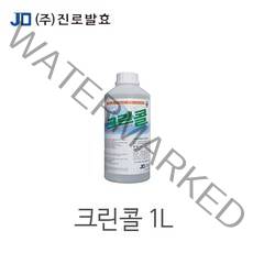 진로발효 크린콜 1L 뿌리는소독제 주정알콜 59% 스프레이 방역 살균 소독 에탄올 알콜 장난감 아기 안심, 1개