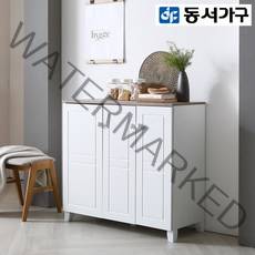 동서가구 리너 1000 주방수납장 DF916236, 오크+화이트