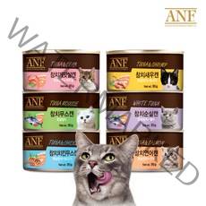 ANF 에이엔에프 고양이 간식캔, 참치 순살캔, 1박스