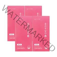 뉴트리코어 콜라겐 담다 20ml 15포 4박스 2개월분 저분자 피쉬콜라겐 펩타이드 히알루론산