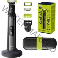 필립스 OneBlade 프로 휴대용 얼굴 바디 전기 면도기 트리머 세트 QP6651/30, 상품선택