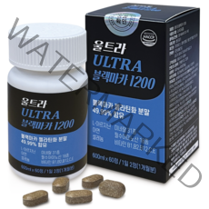 [울트라 블랙마카 1200] 헬스트레이너들의 애용품 페루산 블랙마카 남성 활력 영양제, 600mg x 60정(1통), 1개