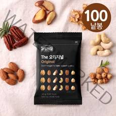 [하루견과] 감성시장 The 오리지널 20gx100봉 ONLY견과, 1.The오리지널100낱봉