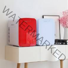 벨류텍 화장품 차량용 겸용 냉온장고 15리터 VR-015L-D, VR-015L-D(레드)