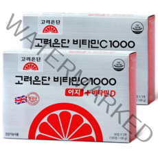 고려은단 비타민C1000 이지 + 비타민D 업그레이드, 2개