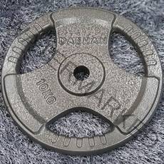 대한스포츠 분체 주물 바벨 원판 2.5kg~20kg, 7.5kg, 그레이