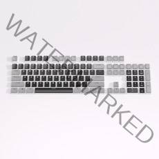 616268718487104108 기계식 키보드 키 캡 푸딩 pbt 2색 사출 성형 oem 문자 반투명 키 캡, 컬러 매칭 2