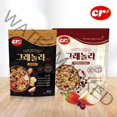 [2+1] 씨알로 그래놀라 후르츠 + 크랜베리 아몬드, 그래놀라 후르츠 1개+크렌베리아몬드 2개