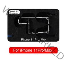 Qianli 중간 레이어 보드 BGA Reballing 스텐실 플랜트 틴 플랫폼 for iPhone X XS 11 12 12Pro Max 로직, 03 11Pro and 11Pro Max