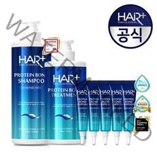 [KT알파쇼핑]헤어플러스 단백질 본드 샴푸 1000ml+트리트먼트 700ml+앰플 15ml 5개, 없음:없음