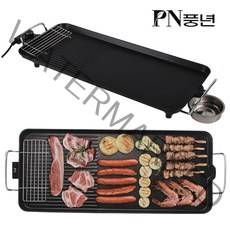 풍년 맥스멈와이드그릴팬(PMGKA-2000W) 전기그릴팬 잔치팬 전기후라이팬 만능팬 피자팬 부침팬 바베큐그릴