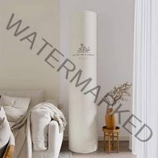 거실 공용 원형 스탠드 에어컨 방진 커버, 미소향훈+미터