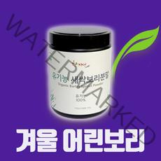따따베 한자연 겨울새싹보리 국내산 유기농 새싹 보리 분말 환, 1개, 분말100g