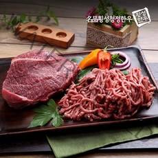 [명품횡성청정한우] [名品횡성청정한우]횡성한우 갈은 고기 300g(1등급이상), 상세 설명 참조, 상세 설명 참조