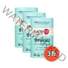 락토핏 생유산균 키즈 60포x3개