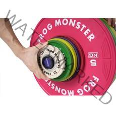 디펙트 몬스터 저중량원판 0.5kg 한쌍 I 바벨 중량 고무원판