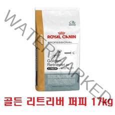 로얄캐닌 골든 리트리버 퍼피 사료 17kg 신선한 유통기한