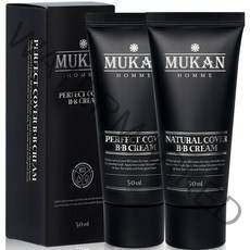 무칸 옴므 퍼펙트 커버 비비크림 50ml + 내추럴 커버 비비크림 50ml 세트, 1세트, 23호(퍼펙트), 25호(내추럴)