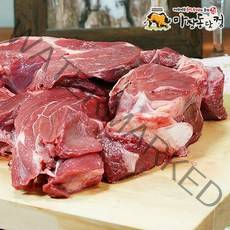 마장동닷컴 곡물비육우의 부드러운 소사태살 1kg, 1팩