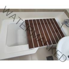 반신욕 욕조덮개 70cm/75cm, 월넛