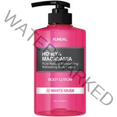 쿤달 퓨어 바디로션 화이트머스크향, 500ml, 1개