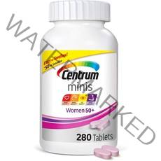 Centrum Minis Women 50+ 센트룸 미니 우먼 50+ 여성용 멀티비타민, 280타블렛 x 1개입