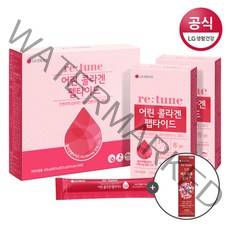리튠 어린 콜라겐 펩타이드(30포 1개월분)+진한레드석류콜라겐(2포)