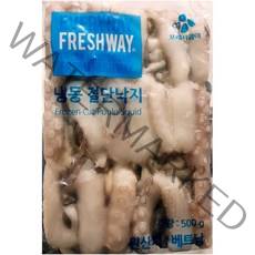 업소용 식자재 냉동 절단 낙지 500g M 수산물 해산물 냉동/해산물/수산물/냉동수산물/냉동낙지절단낙지/식자재/식당용/업소용/식당, 단일 수량