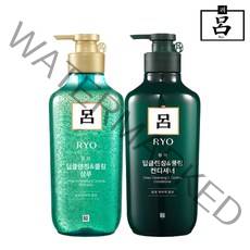 [무료배송]려 청아 딥클렌징&쿨링(샴푸+컨디셔너)550ml, 1세트