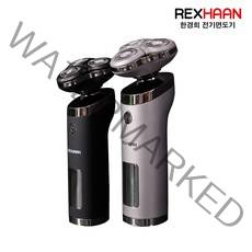 (S) 어버이날 선물 REXHAAN 전기 면도기 3in1 3중헤드 HE-R200 습식+건식 생활방수 코털정리 바리깡 그레이색상
