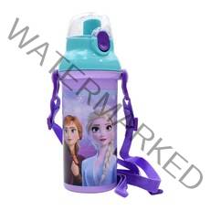 릴팡 겨울왕국2 블링블링 원터치 어깨끈 물통 FRO5720, 혼합색상, 450ml