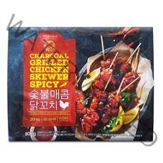 노브랜드 숯불 매콤닭꼬치 800g, 1개