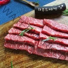 도감푸드 블랙앵거스 진갈비살(꽃갈비살) 300g 냉장 미국산 CAB