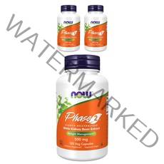 나우푸드 페이즈 2 화이트 키드니 빈 추출물 500mg 베지 캡슐, 3개묶음, 3개